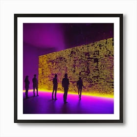 Ultra Realistic Bright Photo Of A Very High Tech 3 (4) Art Print