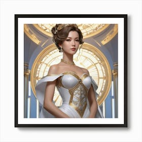 Chinese Princess 1 Art Print