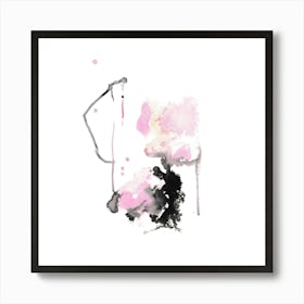 Contemporary Ink Abstract Art 2 Art Print