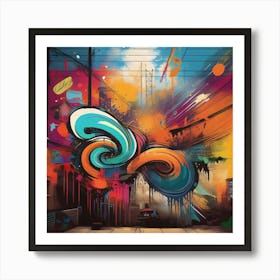 Street Art 1 Art Print