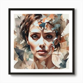 Portrait Of A Woman 20 Art Print