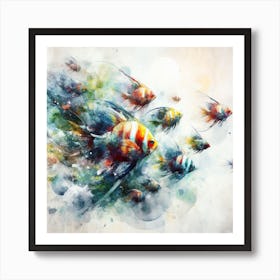 Echoes of the Deep Art Print