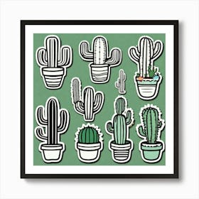 Cactus 62 Affiche