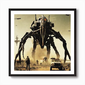 War Of The Worlds 5 Art Print