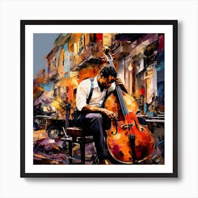 Jazz Musician 14 Art Print