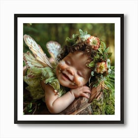 Fairy Baby Art Print