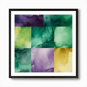 Watercolor Background 1 Art Print