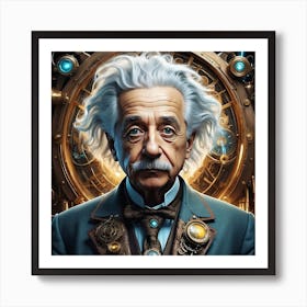 Albert Einstein Art Print