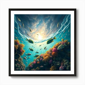 Coral Reef33 Art Print