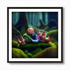 Alien Shells 2 Art Print