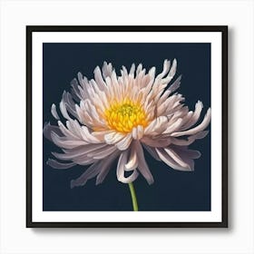 Chrysanthemum Wall Decor Art Print