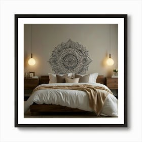 Mandala Wall Decal Art Print