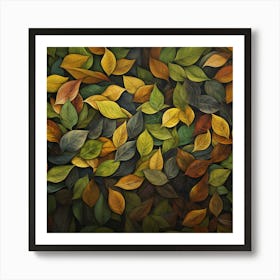 Leaves Art Print