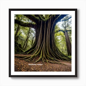 Ancient tree Art Print