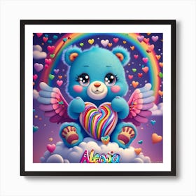 Teddy Bear Art Print