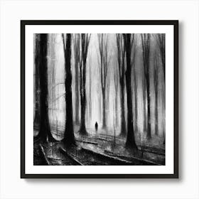 Dark Forest Art Print