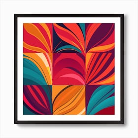 Abstract Pattern Art Print