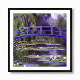 Walter and Lily Bridge Art Print