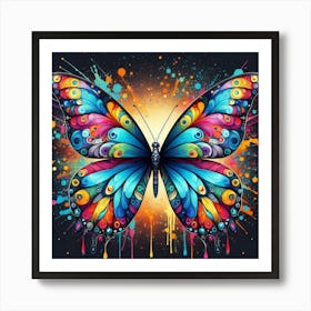 Butterfly Painting Art Print