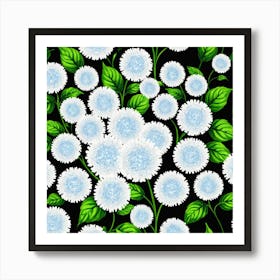 Chrysanthemums 44 Art Print