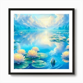 Water Lilies 13 Art Print