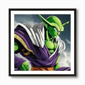 Dragon Ball Z Wallpaper Art Print