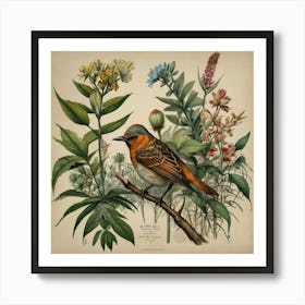 Bird Of Paradise 1 Art Print