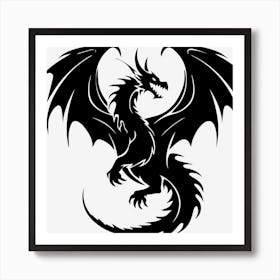 dragon 9 Art Print