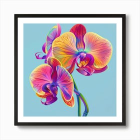 Orchids 18 Art Print