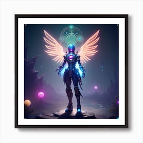 Angel Of Light 7 Art Print