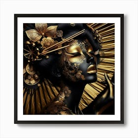 Geisha 199 Art Print