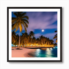 Maldives III Art Print