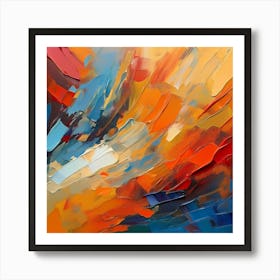 Abstract Painting 64 Art Print