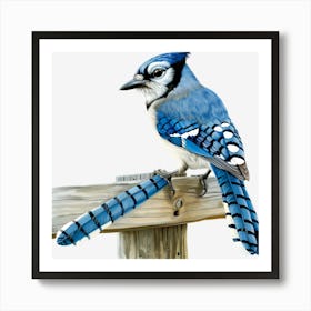 Blue Jay 2 Art Print