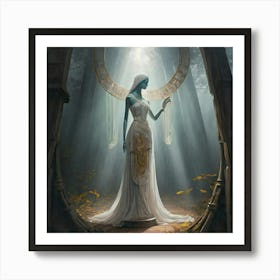 Ethereal Goddess Art Print