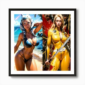 Sexy Women 9 Art Print