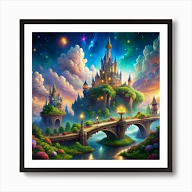 Disney Castle Art Print