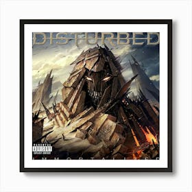 Disturbed Album Covers 3 Art Print