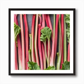 Rhubarb 49 Art Print