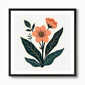 Blooming Flowers Art Print