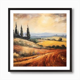 Canvas Mirage: Italian Reverie Art Print