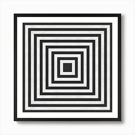 Black lines 2 Art Print