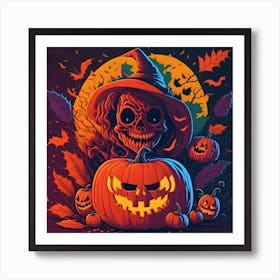 Halloween Pumpkins 14 Poster