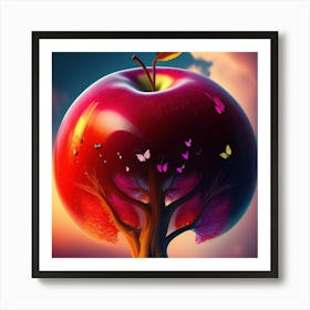 Apple Tree Art Print