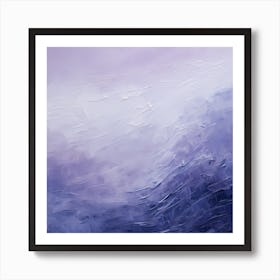 Whispers of the Deep: Acrylic Navy Symphony Art Print