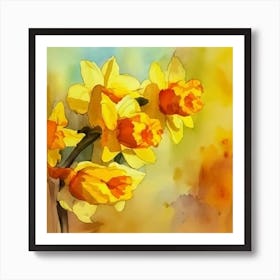 Daffodils Art Print