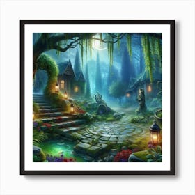 Fairytale Forest Art Print