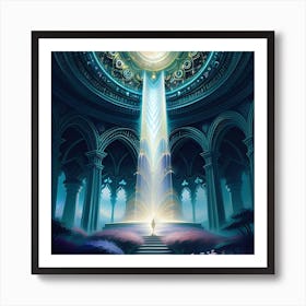 Light In The Dark Art Print