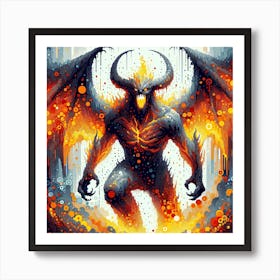 Demon Art Print