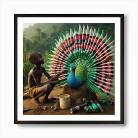 Peacock 1 Art Print